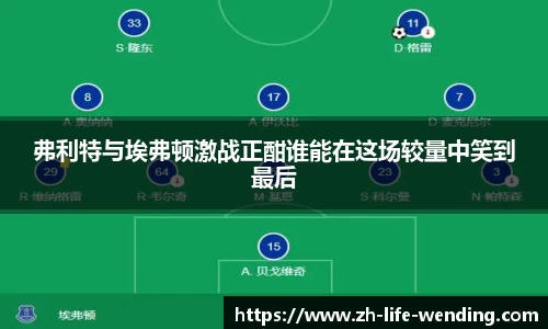 弗利特与埃弗顿激战正酣谁能在这场较量中笑到最后